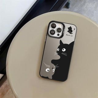 Ốp Lưng iPhone Black Cat IMD Cứng Nhám, Siêu Chống Sốc, Bảo Vệ Camera -iP 7/8/X/XS/11/12/13/14/15/16/17/Plus/Pro/Max/Air