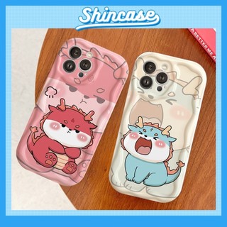 Ốp Lưng iPhone Dragon BabyCute Viền Sóng Nổi, Chống Sốc, Bảo Vệ Camera - iP 6/6s/7/8/Plus/X/XS/XR/11/12/13/14/15/Pro/Max