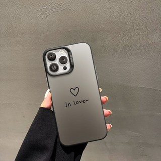 Ốp Lưng iPhone In love IMD Cứng Nhám, Siêu Chống Sốc, Bảo Vệ Camera - iP 7/8/X/XS/11/12/13/14/15/16/17/Plus/Pro/Max/Air
