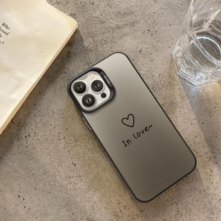 Ốp Lưng iPhone In love IMD Cứng Nhám, Siêu Chống Sốc, Bảo Vệ Camera - iP 7/8/X/XS/11/12/13/14/15/16/17/Plus/Pro/Max/Air