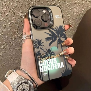 Ốp Lưng iPhone Sandy Beach IMD Cứng Nhám, Siêu Chống Sốc,Bảo Vệ Camera - iP 7/8/X/XS/11/12/13/14/15/16/17/Plus/Pro/Max/A