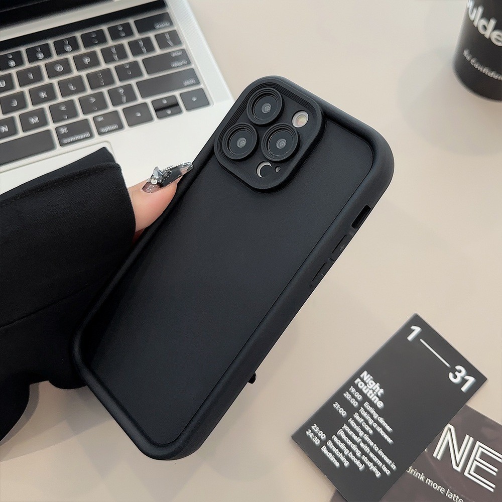 Ốp Lưng iPhone Viền Cao Chống Sốc, Bảo Vệ Camera, Cao Cấp - iP 6/7/8/X/XS/XR/11/12/13/14/15/16/17/Plus/Air/Pro/Max/Mini