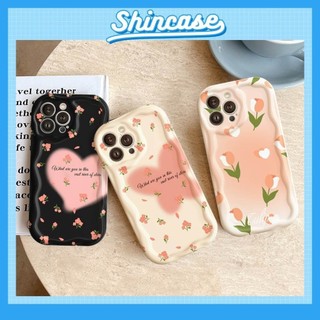 Ốp Lưng iPhone Tulip Viền Sóng Nổi Cao Cấp, Chống Sốc, Bảo Vệ Camera - iP 7/8/X/XS/11/12/13/14/15/16/17/Plus/Pro/Max/Air