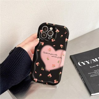 Ốp Lưng iPhone Tulip Viền Sóng Nổi Cao Cấp, Chống Sốc, Bảo Vệ Camera - iP 7/8/X/XS/11/12/13/14/15/16/17/Plus/Pro/Max/Air
