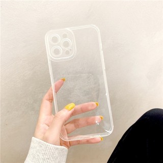 Ốp Lưng iPhone TPU Mềm Trong Suốt Cao Cấp, Chống Sốc, Bảo Vệ Camera - iP 7/8/X/XS/11/12/13/14/15/16/17/Plus/Pro/Max/Air
