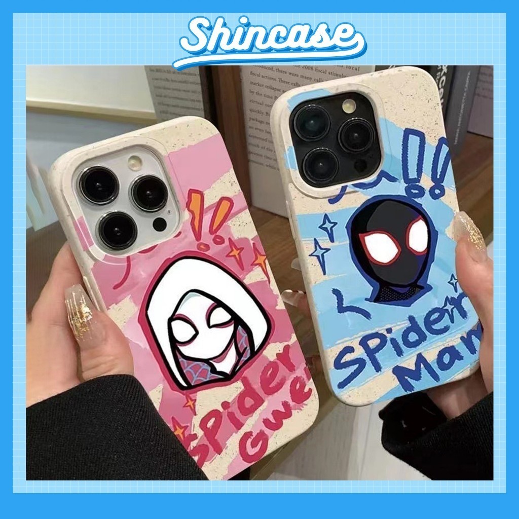 Ốp Lưng iPhone Mềm Thân Thiện Môi Trường Spiderman Chống Sốc, Bảo Vệ Cam - iP 7/8/X/XS/11/12/13/14/15/16/17/Plus/Pro/Max