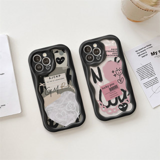 Ốp Lưng iPhone Lucky You Viền Sóng Nổi, Chống Sốc, Bảo Vệ Camera - iP 6/6s/7/8/Plus/X/XS/XR/11/12/13/14/15/Pro/Max