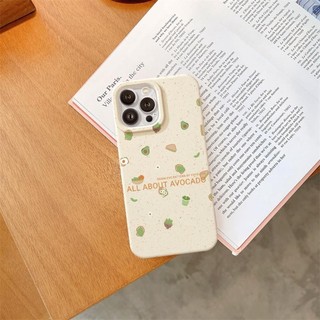 Ốp Lưng iPhone Mềm Thân Thiện Môi Trường Quả Bơ Chống Sốc, Bảo Vệ Camera - iP 7/8/X/XS/11/12/13/14/15/16/17/Plus/Pro/Max