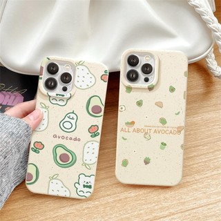 Ốp Lưng iPhone Mềm Thân Thiện Môi Trường Quả Bơ Chống Sốc, Bảo Vệ Camera - iP 7/8/X/XS/11/12/13/14/15/16/17/Plus/Pro/Max