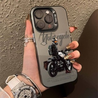 Ốp Lưng iPhone Moto Bike IMD Cứng Nhám, Siêu Chống Sốc, Bảo Vệ Camera  iP 7/8/X/XS/11/12/13/14/15/16/17/Plus/Pro/Max/Air
