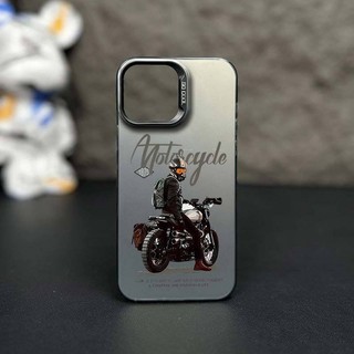 Ốp Lưng iPhone Moto Bike IMD Cứng Nhám, Siêu Chống Sốc, Bảo Vệ Camera  iP 7/8/X/XS/11/12/13/14/15/16/17/Plus/Pro/Max/Air