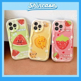 Ốp Lưng iPhone Fruit Viền Sóng Nổi, Chống Sốc, Bảo Vệ Camera - iP 7/8/X/XS/11/12/13/14/15/16/17/Plus/Pro/Max/Air