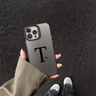 Ốp Lưng iPhone Love Text IMD Cứng Nhám, Siêu Chống Sốc, Bảo Vệ Camera iP 7/8/X/XS/11/12/13/14/15/16/17/Plus/Pro/Max/Air