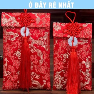 🌸BÁN CHẠY🌸 Bao Lì Xì Gấm Tết 2026 - Bao Lì Xì Vải Gấm Cao Cấp , Bao Nạp Tài Mùa Cưới Vải Nhung nhiều hoa văn