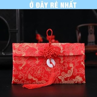 🌸BÁN CHẠY🌸 COMBO 10 Bao Lì Xì Vải Gấm Lì Xì Tết Nhiều Hoa Văn Cao cấp Ngày Tết,Cưới Hỏi, Nạp Tài