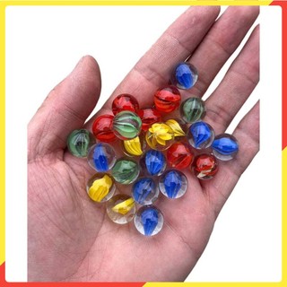 [GIÁ SỈ - HÀNG LOẠI 1] Bi Ve Thủy Tinh Trong Suốt Nhiều Màu 16mm - Viên Bi Bắn Đồ Chơi Tuổi Thơ Cho Bé Trang Trí Bể Cá
