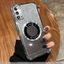 Ốp Lưng Dành Cho Samsung NOTE 20 Mạ Điện Bốn Góc Chống Rơi Bột flash Vỏ Điện Thoại Hút Từ Tính Thẩm Mỹ Thiết Kế Mới TPU Mềm case