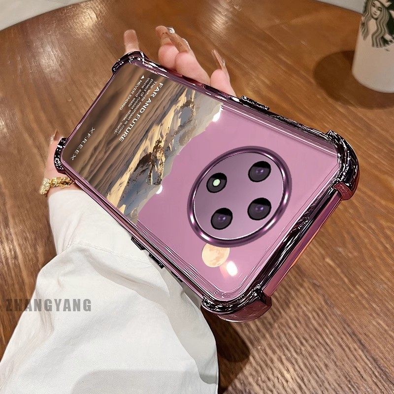 [Màu Mới] Ốp Lưng Cho OPPO reno 12F 5G Vỏ Điện Thoại Họa Tiết Chống Rơi Bốn Góc Họa Tiết Phong Cảnh Thẩm Mỹ Vỏ Mềm TPU Silicon