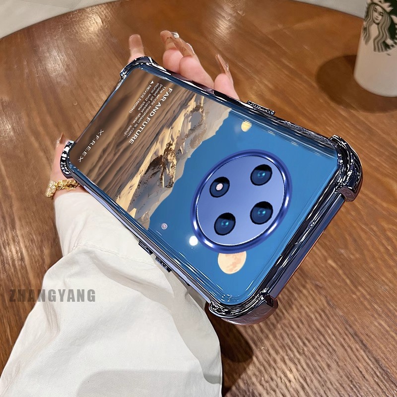 [Màu Mới] Ốp Lưng Cho OPPO reno 12F 5G Vỏ Điện Thoại Họa Tiết Chống Rơi Bốn Góc Họa Tiết Phong Cảnh Thẩm Mỹ Vỏ Mềm TPU Silicon