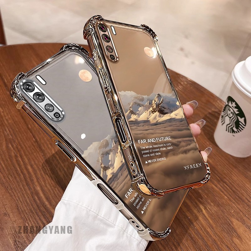 [Màu Mới] Ốp Lưng Cho Huawei Nova 7 Nova 7 SE Ốp Điện Thoại Họa Tiết Chống Rơi Bốn Góc Họa Tiết Phong Cảnh Thẩm Mỹ TPU Silicon Mềm