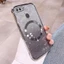 Ốp lưng OPPO A5S A12 A7 F9 Vỏ điện thoại lấp lánh mạ có ống kính hút từ tính và chống rơi để bảo hiểm toàn diện