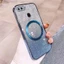 Ốp lưng OPPO A5S A12 A7 F9 Vỏ điện thoại lấp lánh mạ có ống kính hút từ tính và chống rơi để bảo hiểm toàn diện