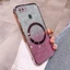 Ốp lưng OPPO A5S A12 A7 F9 Vỏ điện thoại lấp lánh mạ có ống kính hút từ tính và chống rơi để bảo hiểm toàn diện