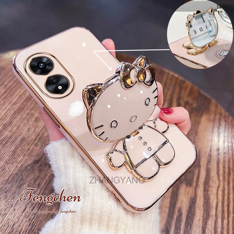 ốp lưng oppo reno 8t 4g reno 8t 5g Ốp Điện Thoại TPU Silicon Mềm Chống Rơi Hình Mèo 3D Có Giá Đỡ Cho oppo reno 8t 4g reno 8t 5g