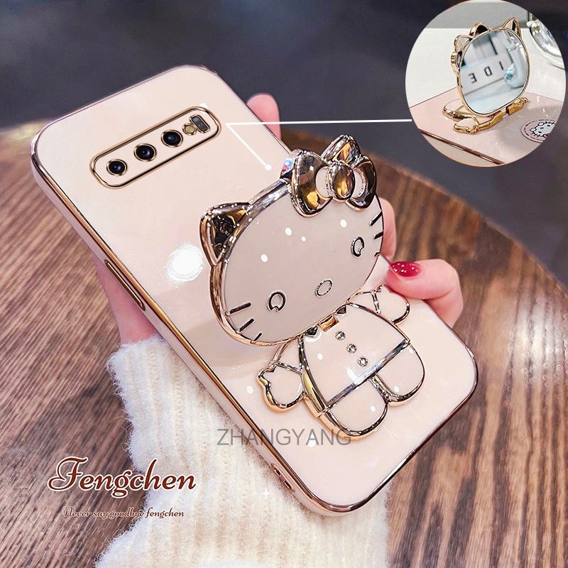 ốp lưng samsung note 9 note 8 Ốp Điện Thoại TPU Silicon Mềm Chống Rơi Hình Mèo 3D Có Giá Đỡ Cho samsung note 9 note 8