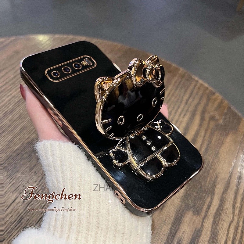 ốp lưng samsung note 9 note 8 Ốp Điện Thoại TPU Silicon Mềm Chống Rơi Hình Mèo 3D Có Giá Đỡ Cho samsung note 9 note 8