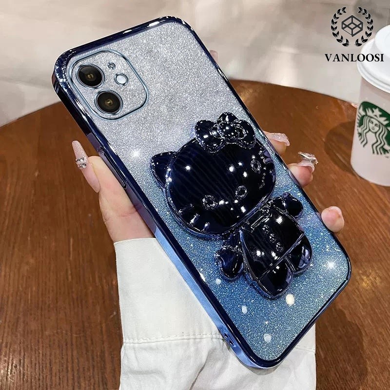 ốp lưng iphone 11 11 pro 11 pro max Ốp Điện Thoại Mềm Mạ Điện Chống Rơi Họa Tiết Mèo Dễ Thương Cho iphone 11 11 pro 11 pro max
