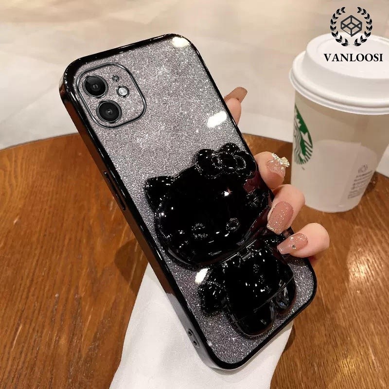 ốp lưng iphone 11 11 pro 11 pro max Ốp Điện Thoại Mềm Mạ Điện Chống Rơi Họa Tiết Mèo Dễ Thương Cho iphone 11 11 pro 11 pro max