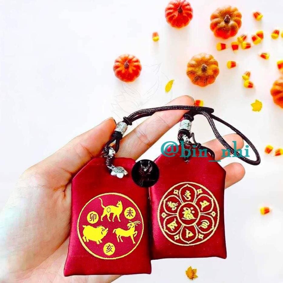 (HỎA TỐC) (Đã Thỉ.nh) Túi Tam Tai cho 3 năm 2025 2026 2027 ( Hợi - Mão - Mùi )