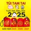 Túi Tam Tai tuổi HỢI , MÃO , MÙI cho các năm 2025 , 2026 , 2027