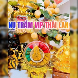 Hộp Nụ Trầm Thái Lan , Trầm Nụ VIP xếp hoa sen nhiều màu chiêu tài kích lộc