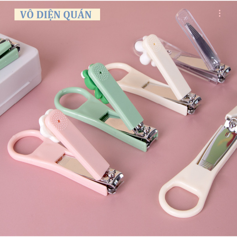 [VÔ DIỆN] Set 2 Bấm Móng Tay Hình Thú Hình Hoa Cute Dễ Thương Nhỏ Gọn Bỏ Túi.