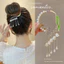 Kẹp Búi Tóc Phong Cách Cổ Trang - Kẹp Tóc Đuôi Ngựa Càng Cua Kim Loại Hoa Châu Hồ Điệp Cho Nữ Trang Điểm Cô Dâu