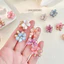 1c Kẹp Tóc Hình Hoa Mini Kẹp Tóc Càng Cua Đính Đá Thời Trang Hàn Quốc Dễ Thương Cho Nữ và Cho Bé Gái.