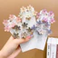 1c Kẹp Tóc Hình Hoa Mini Kẹp Tóc Càng Cua Đính Đá Thời Trang Hàn Quốc Dễ Thương Cho Nữ và Cho Bé Gái.