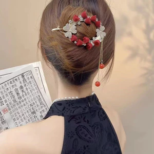 Kẹp Tóc Búi Kẹp Tóc Càng Cua Đuôi Cá Hồ Điệp Phong Cách Cổ Trang Hàn Quốc Cho Nữ Trang Điểm Cô Dâu.