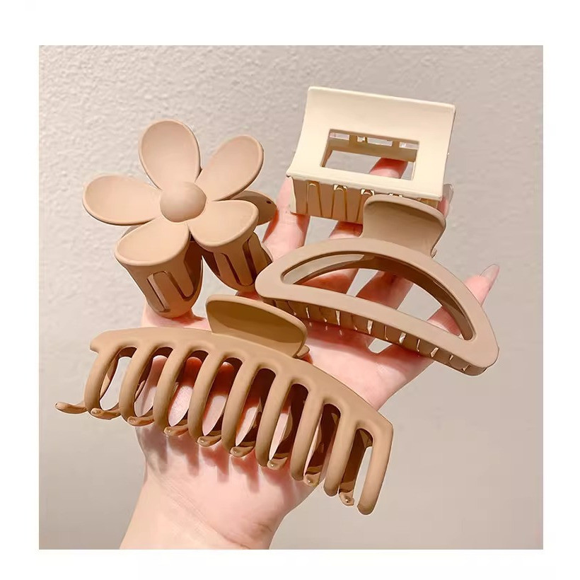 [VÔ DIỆN] [ Siêu Rẻ - Chọn Mẫu ] Kẹp Tóc Càng Cua - Kẹp Tóc Pastel Phong Cách Hàn Quốc Nhựa Nhám.