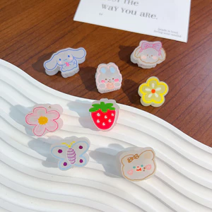 Kẹp Tóc Trái Cây Hoạt Hình Dễ Thương Dành Cho Bé - Kẹp Càng Cua Mini Cute Nhiều Màu Sắc.