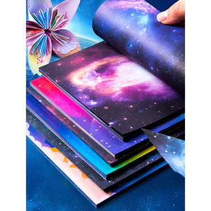 50 Tờ 15*15cm Giấy Gấp Origami DIY Giấy Gấp Ngôi Sao Hạc Thủ Công 12 Cung Hoàng Đạo.