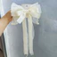 Kẹp Tóc Phối Nơ Đại Tiểu Thư Đuôi Ngọc Phong Cách Hàn Quốc Thanh Lịch Sang Trọng Dễ Thương.