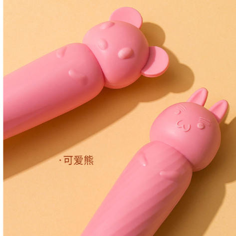 [VÔ DIỆN]Lược Tròn Tạo Phồng Tóc Màu Pastel Hình Gấu Thỏ Cute Dễ Thương Chống Tĩnh Điện.