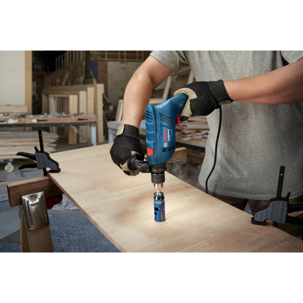 Ảnh Máy khoan động lực GSB 600 + Tặng kèm 1 Bộ mũi khoan và vặn vít X-Line 34 món 3