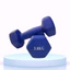 Tạ Tay 1kg - 2kg Lõi Gang Bọc Cao Su Tập Gym Yoga Chống Trơn Trượt, Xước Vỡ Sàn - taloi-1-2kg