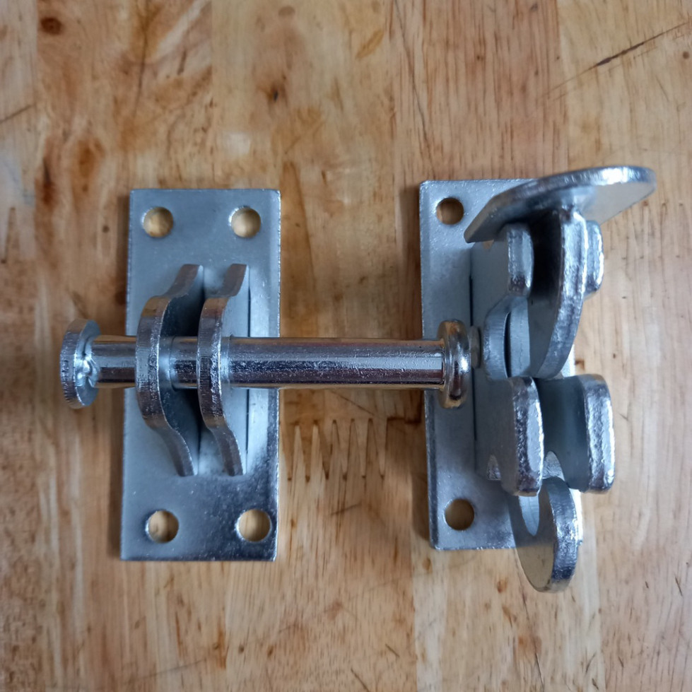 Chốt Cửa Tự Động, Tự Đóng Inox 304- 2 Phiên Bản Then Cố Định/ Di Động cao cấp