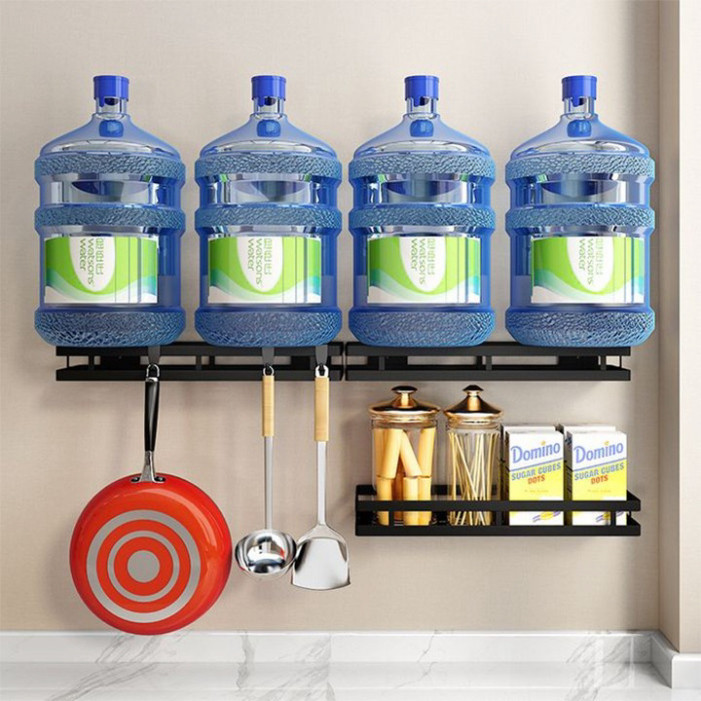Kệ gia vị dán tường My Nhân sơn 3 lớp sang trọng tải trọng 5kg tiện lợi