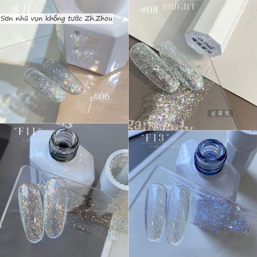 Sơn Nhũ vụn khổng tước, sơn nhũ khổng tước , sơn nhũ gạo , sơn gel cao cấp